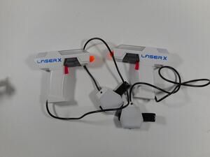 LASER X Lot of 2 - LAZER TAG GUNS GAMING